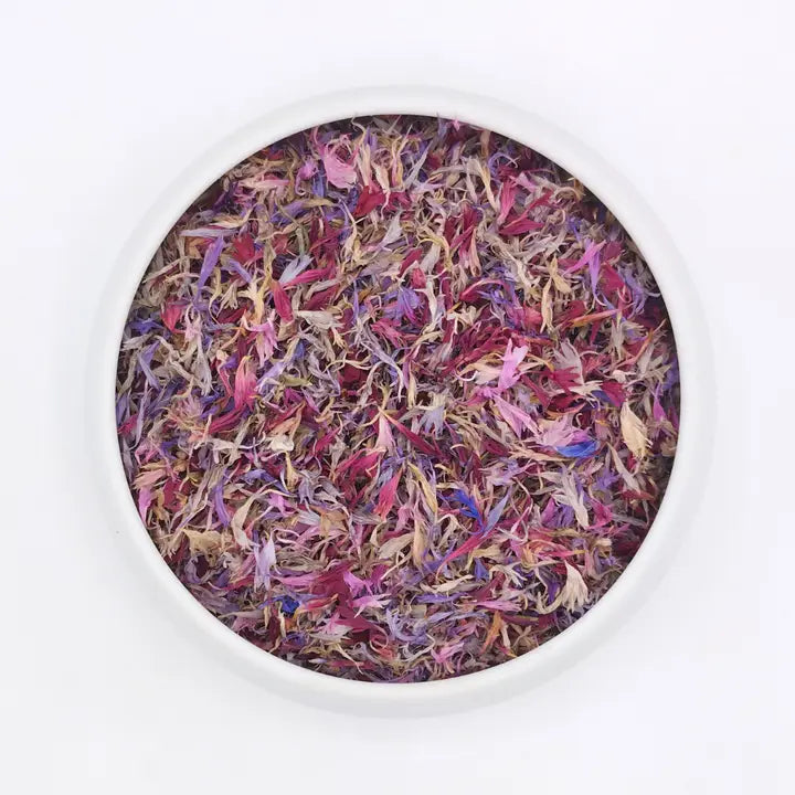 Pétales de Fleurs Comestibles Bleuet « Voie Lactée » – Décoration Culinaire
