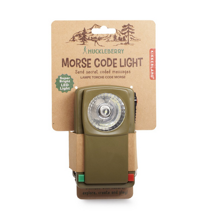 Lampe de code Morse Huckleberry