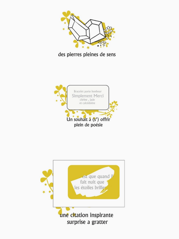 Bracelet porte bonheur "Page blanche" - Magicae