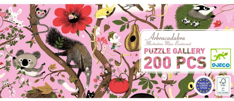 Puzzle  - Arbracadabra - 200 pcs- DJECO
