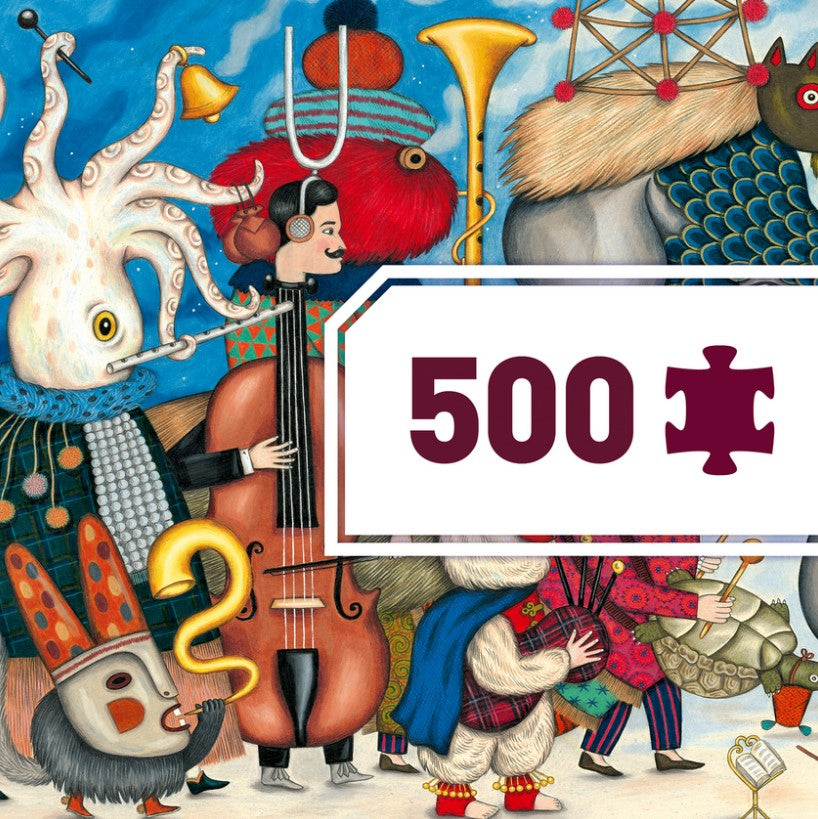 Puzzle  - Fantasy orchestra - 500 pcs - DJECO