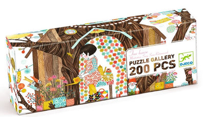 Puzzle  - Tree house- 200 pcs - DJECO