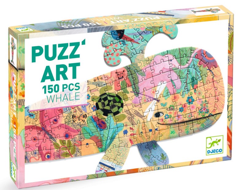 Puzzle Art  -Whale - 150 pcs - DJECO