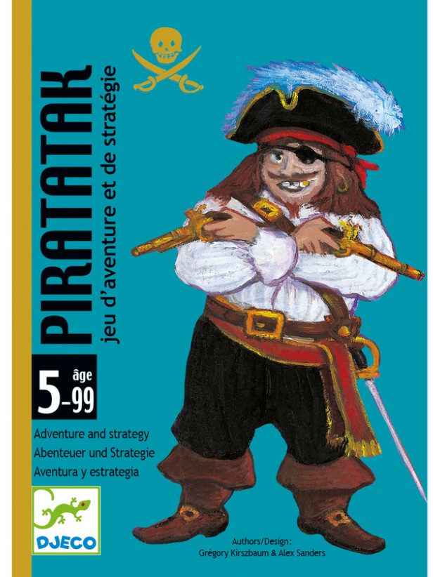 Jeu de cartes -Piratatak- DJECO
