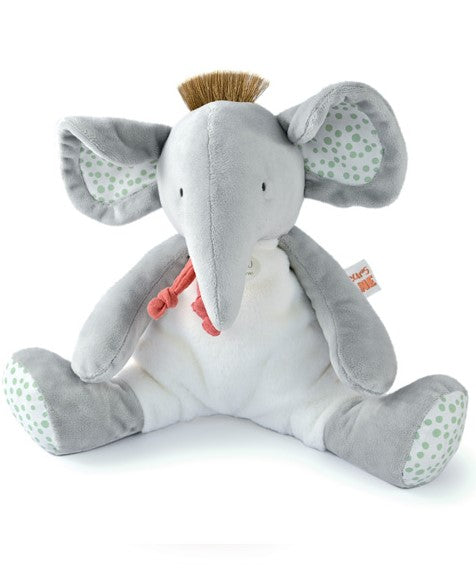 Doudou elephant gris - 30 cm - Doudou et Cie