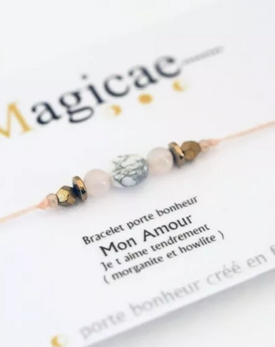 Bracelet porte bonheur MON AMOUR - Magicae