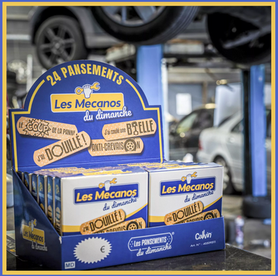 Pansements Humoristiques - Les Mécanos du dimanche
