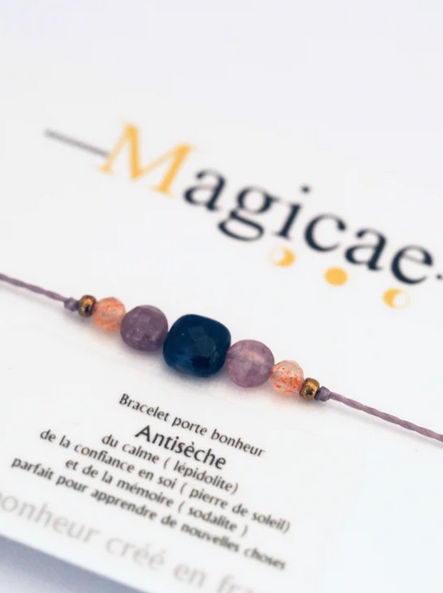 Bracelet porte bonheur « Antisèche »  - Magicae