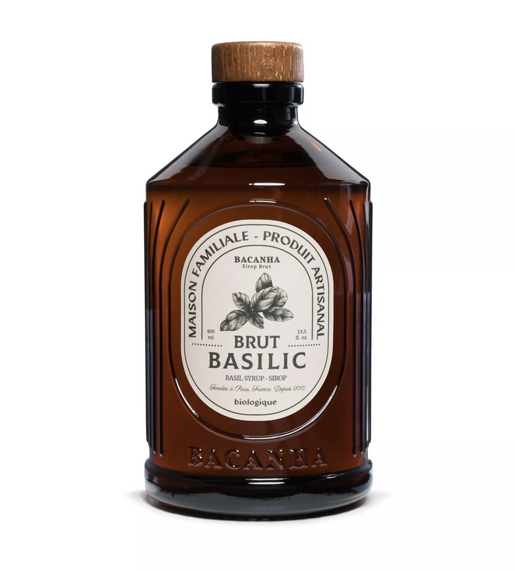 Sirop Brut de Basilic Bio - Bacanha