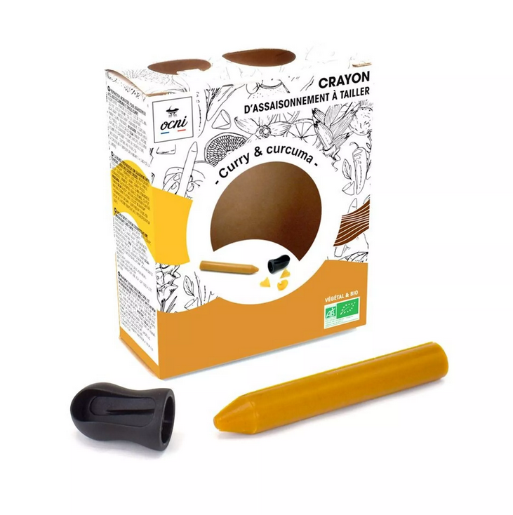 Coffret 1 crayon - Curry et curcuma - Ocni Factory