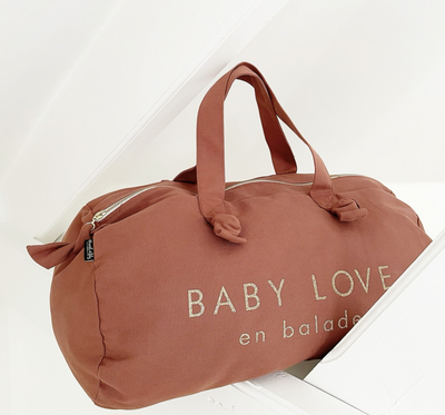 Sac Polochon - Coloris Terrarosa - Baby Love En Balade