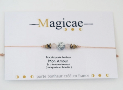Bracelet porte bonheur "MON AMOUR" - Magicae