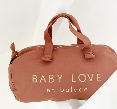 Sac Polochon - Coloris Terrarosa - Baby Love En Balade