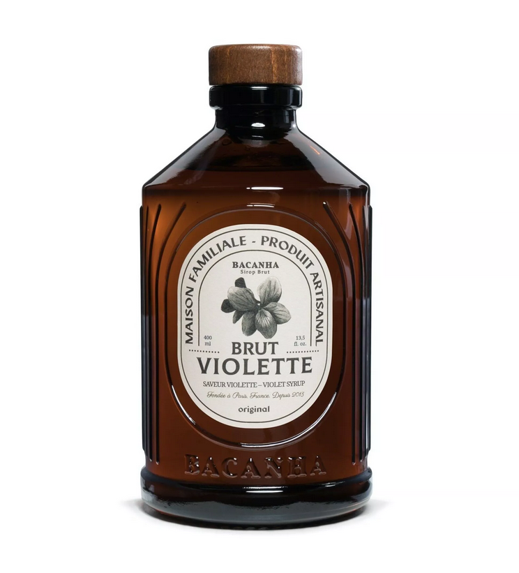 Sirop Brut de Violette BIO - Bacanha