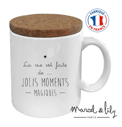 Mug - La vie est faire de jolis moments magiques - Marcel et Lily