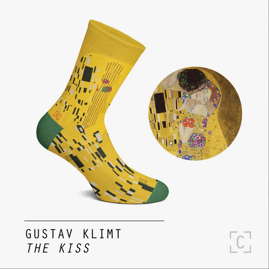 Chaussettes The Kiss - Gustav Klimt