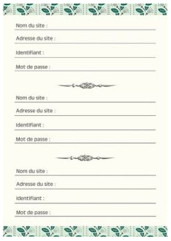 Carnet De Mots De Passe Graphic by Funnyarti · Creative Fabrica