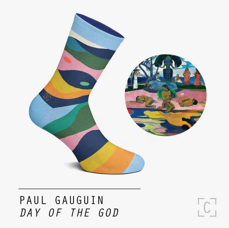 Chaussettes "Le jour de Dieu" - Paul Gauguin - Curator Socks
