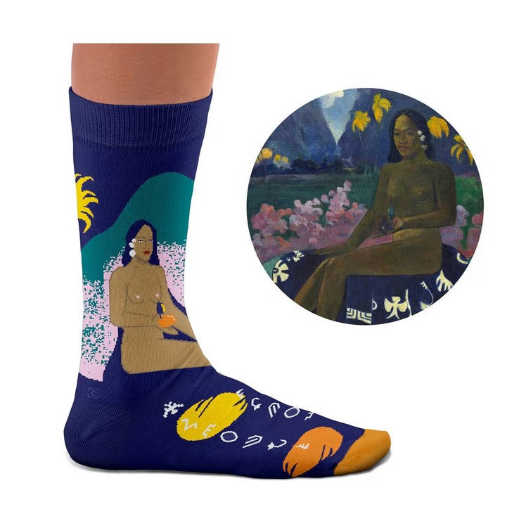Chaussettes "Te aa no areois"- Paul Gauguin - Curator Socks