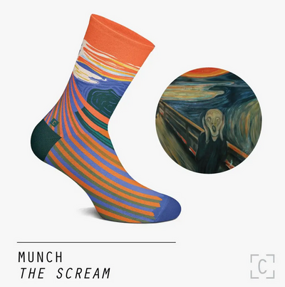 Chaussettes The Scream - Curator Socks