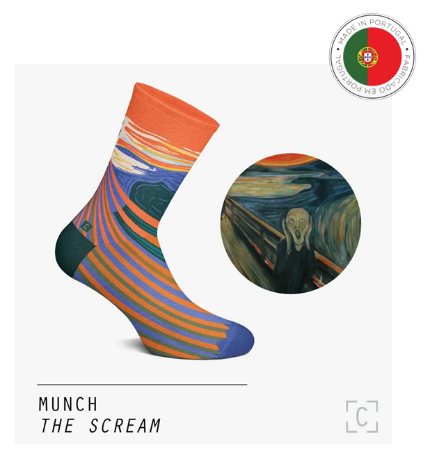 Chaussettes The Scream - Curator Socks