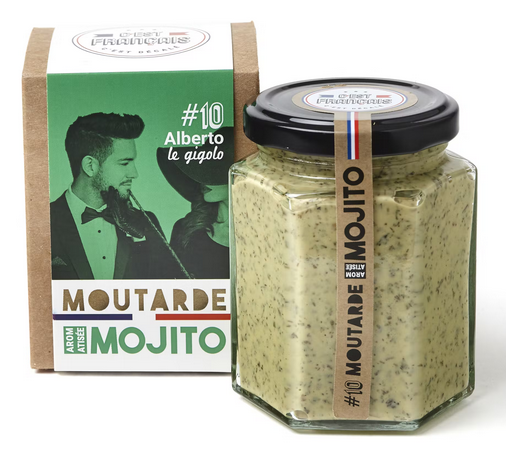 Alberto le gigolo – moutarde aromatisé mojito