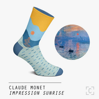Impression Sunrise Chaussettes- Curator Socks
