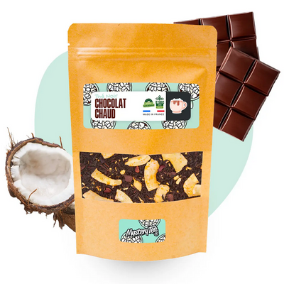 Chocolat Chaud - (Thé Noir Chocolat Noix de Coco)